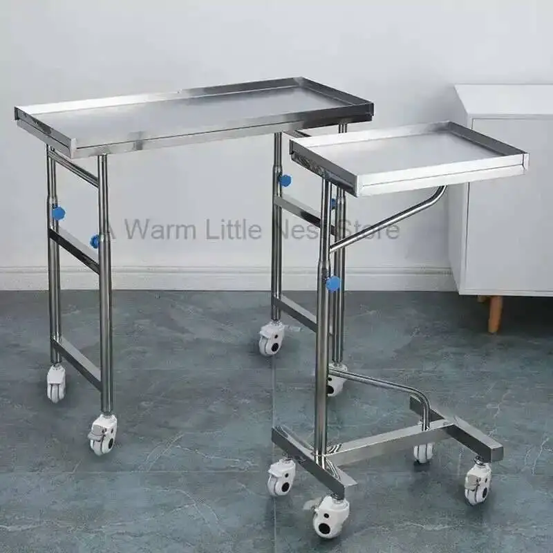 Medical Tray Rack Auxiliary Tool Cart Luxury Stainless Steel Salon Trolleys Creative Salon Furniture Organizer Cart with Wheels 
Medical Tray Rack Auxiliary Tool Cart Luxury Stainless Steel Salon Trolleys Creative Salon Furniture Organizer Cart with Wheels