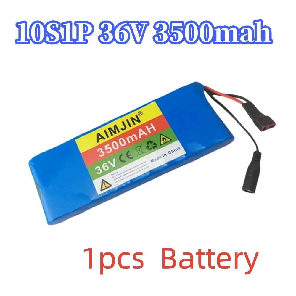 18650 Rechargeable 10S1P 36V Lithium Battery Pack 3500mAh High Power Suitable for Built in BMS
18650 Rechargeable 10S1P 36V Lithium Battery Pack 3500mAh High Power Suitable for Built in BMS
