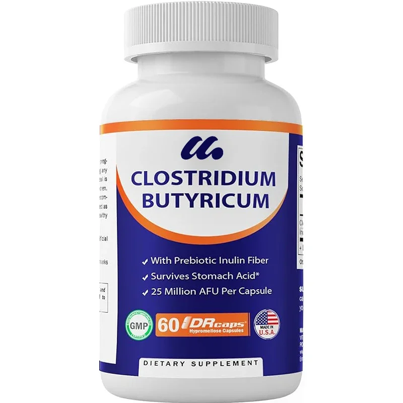 Vitamin Clostridium Butyl 25 Million - Gut Health -60 DR Capsules - Made from Probiotic Inulin Fiber
Vitamin Clostridium Butyl 25 Million - Gut Health -60 DR Capsules - Made from Probiotic Inulin Fiber