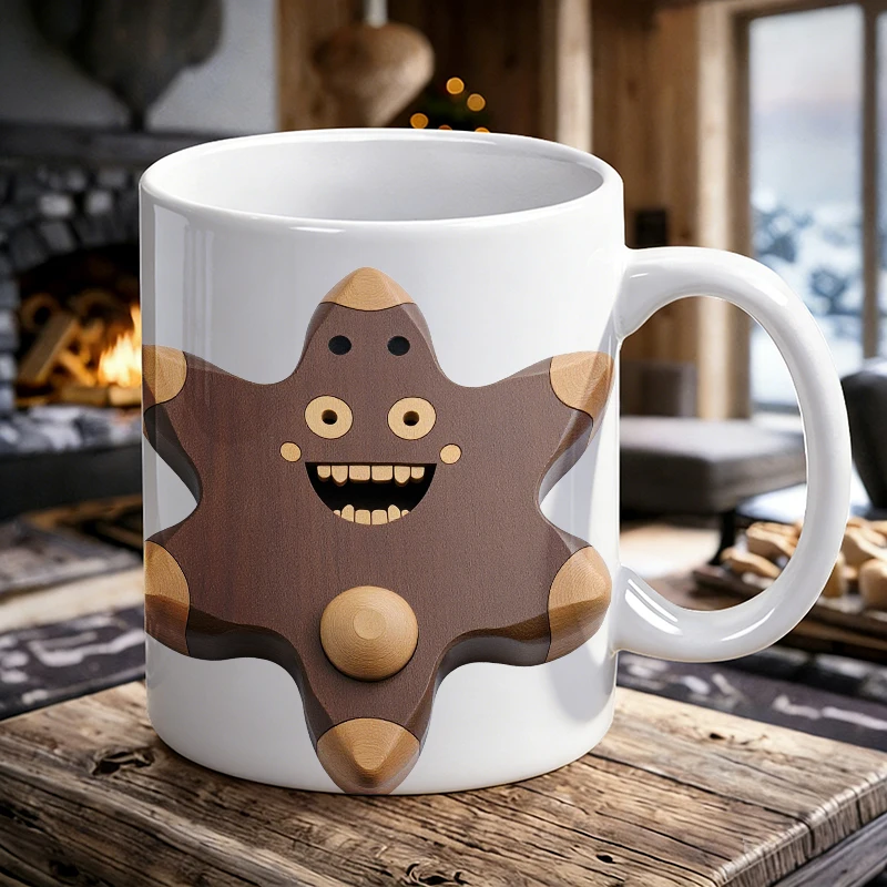 Educational Wooden Starfish Toy with Smiling Face and Buttons for Sensory Play printed Mug Coffee Cup Ceramic Cup
Educational Wooden Starfish Toy with Smiling Face and Buttons for Sensory Play printed Mug Coffee Cup Ceramic Cup