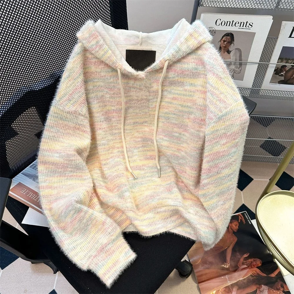 Plush Hoodie Women's Autumn Korean Fashion Tie Dye Thickened Winter Pullover Top Loose Oversized Women's Clothes
Plush Hoodie Women's Autumn Korean Fashion Tie Dye Thickened Winter Pullover Top Loose Oversized Women's Clothes