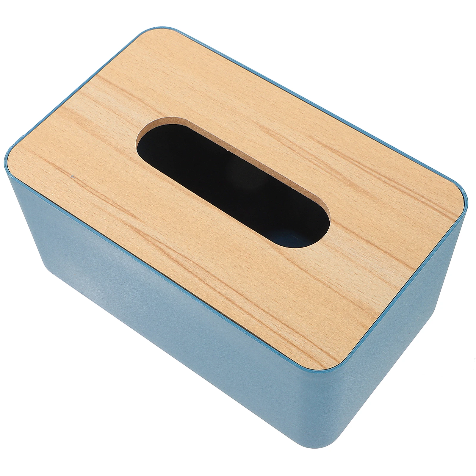 1pcs Wooden Lid Tissue Box Black Simple Style High Quality Plastic Material Household Facial Holder Bathroom Living Room Napkin
1pcs Wooden Lid Tissue Box Black Simple Style High Quality Plastic Material Household Facial Holder Bathroom Living Room Napkin