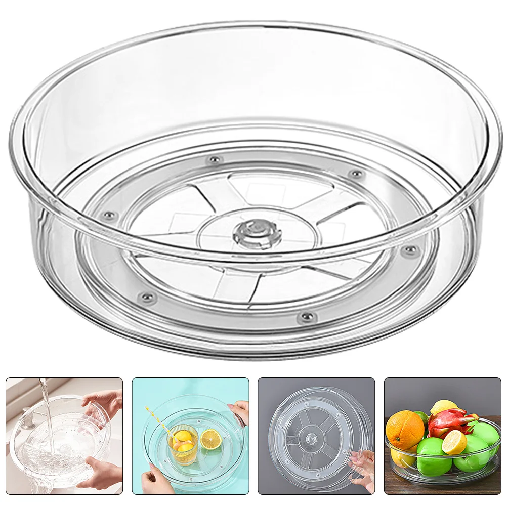 Storage Box Large Capacity Rotating Tray Organizer Kitchen Turntable For Spice Jar Container Multi-Function
Storage Box Large Capacity Rotating Tray Organizer Kitchen Turntable For Spice Jar Container Multi-Function