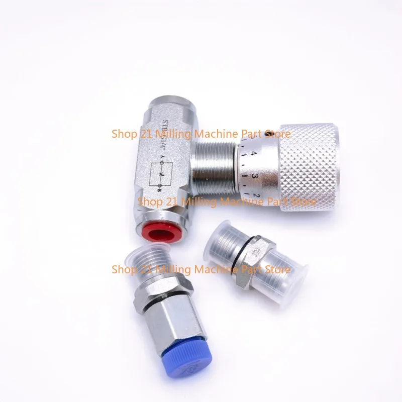Hot Sell 1/4" L06 bidirectional hydraulic restrictor valve STB-G1/4 For Mini Excavator
Hot Sell 1/4" L06 bidirectional hydraulic restrictor valve STB-G1/4 For Mini Excavator