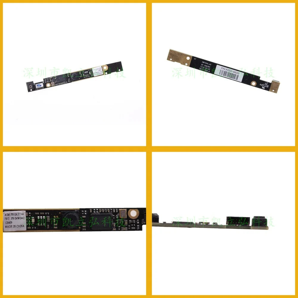 For ThinkPad L421 L420 L520 Laptop Webcam Replacement Part 04W0442 AI00A144000 with Microphone Audio Video Camera Module for
For ThinkPad L421 L420 L520 Laptop Webcam Replacement Part 04W0442 AI00A144000 with Microphone Audio Video Camera Module for