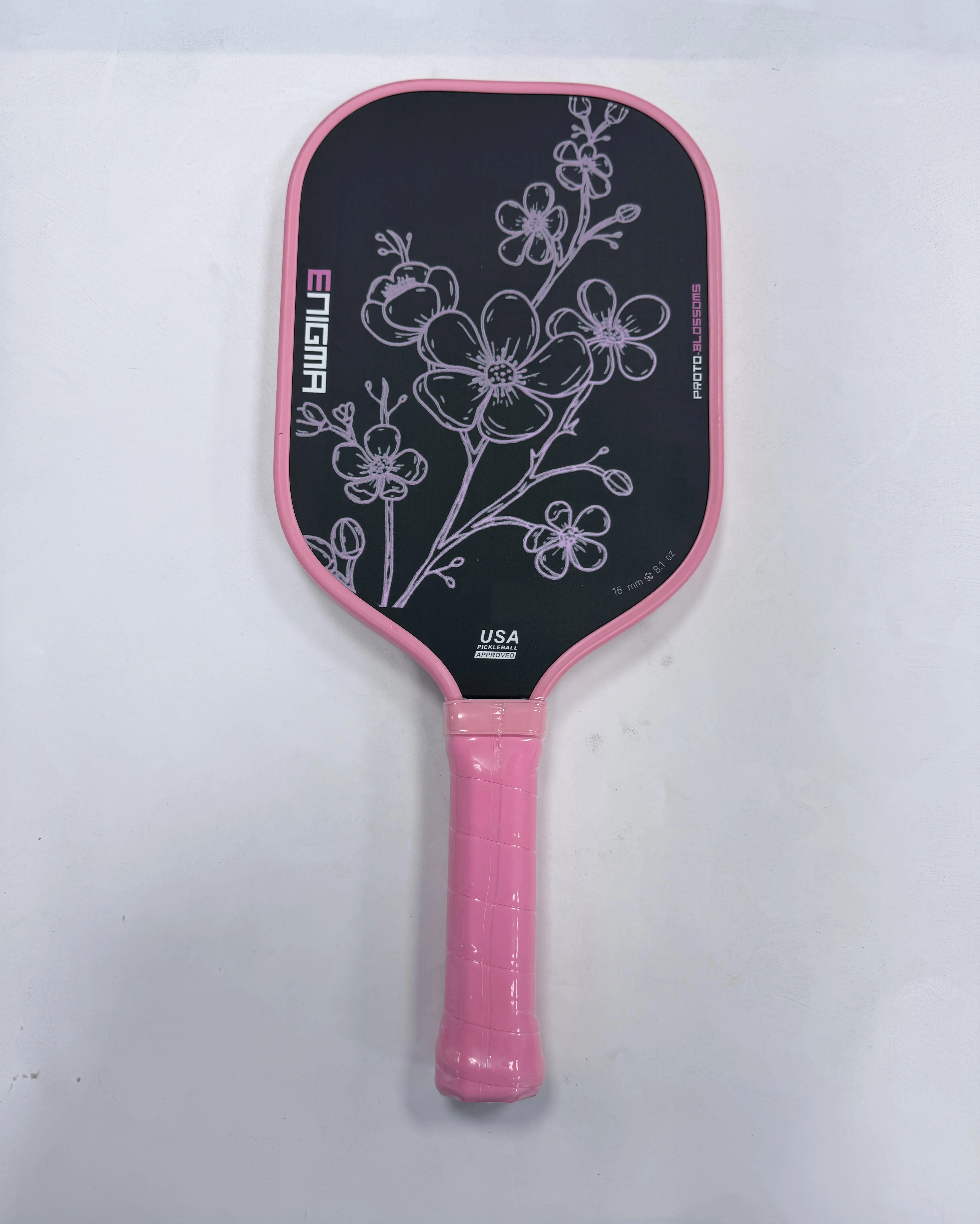 2026 New Enigma Proto Blossoms Cold Press Carbon Fiber Floral Pattern USAPA Approved Women Outdoor Sports Pickleball Paddle
2026 New Enigma Proto Blossoms Cold Press Carbon Fiber Floral Pattern USAPA Approved Women Outdoor Sports Pickleball Paddle