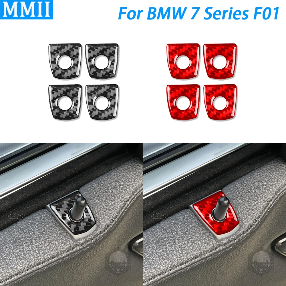 For BMW 7 Series F01 2009-2014 Real Carbon Fiber Door Lock Ring Circle Trim Cover Car Interior Decoration Accessories Sticker
For BMW 7 Series F01 2009-2014 Real Carbon Fiber Door Lock Ring Circle Trim Cover Car Interior Decoration Accessories Sticker