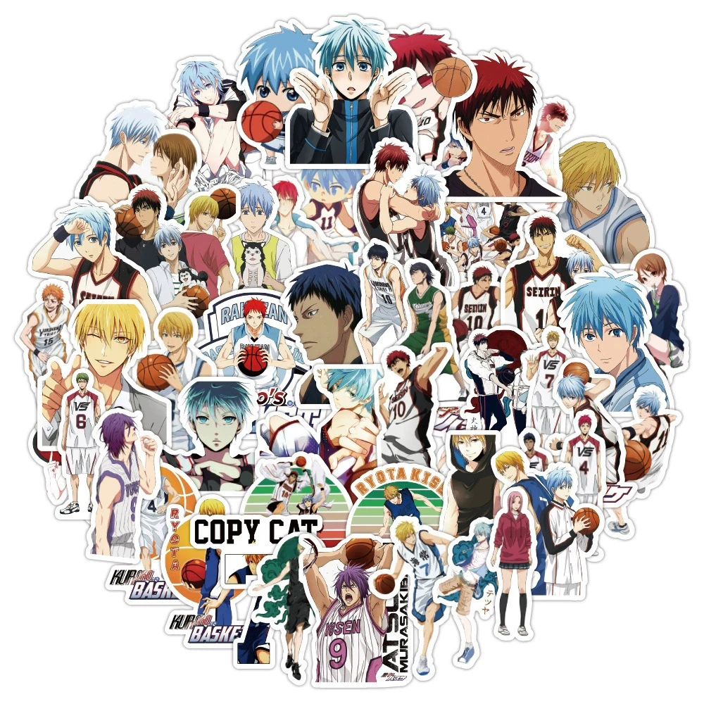 10/30/50pcs Japanese Anime Kuroko's Basketball Stickers Kagami Taiga Cartoon Sticker Laptop Water Bottle Phone Manga Decals Toy
10/30/50pcs Japanese Anime Kuroko's Basketball Stickers Kagami Taiga Cartoon Sticker Laptop Water Bottle Phone Manga Decals Toy