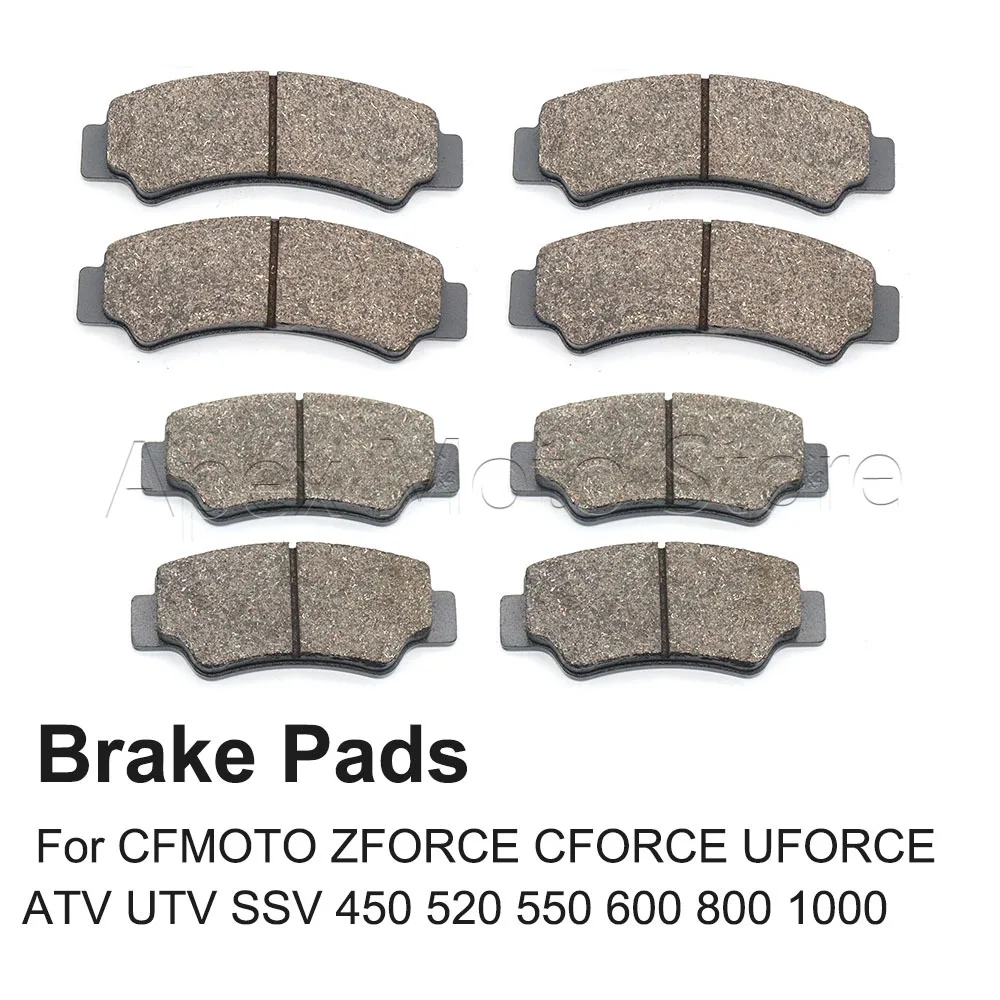 8PCS Motorcycle Front Rear Brake Pads Accessories For CFMOTO ZFORCE CFORCE UFORCE ATV UTV SSV 450 520 550 600 800 1000
8PCS Motorcycle Front Rear Brake Pads Accessories For CFMOTO ZFORCE CFORCE UFORCE ATV UTV SSV 450 520 550 600 800 1000