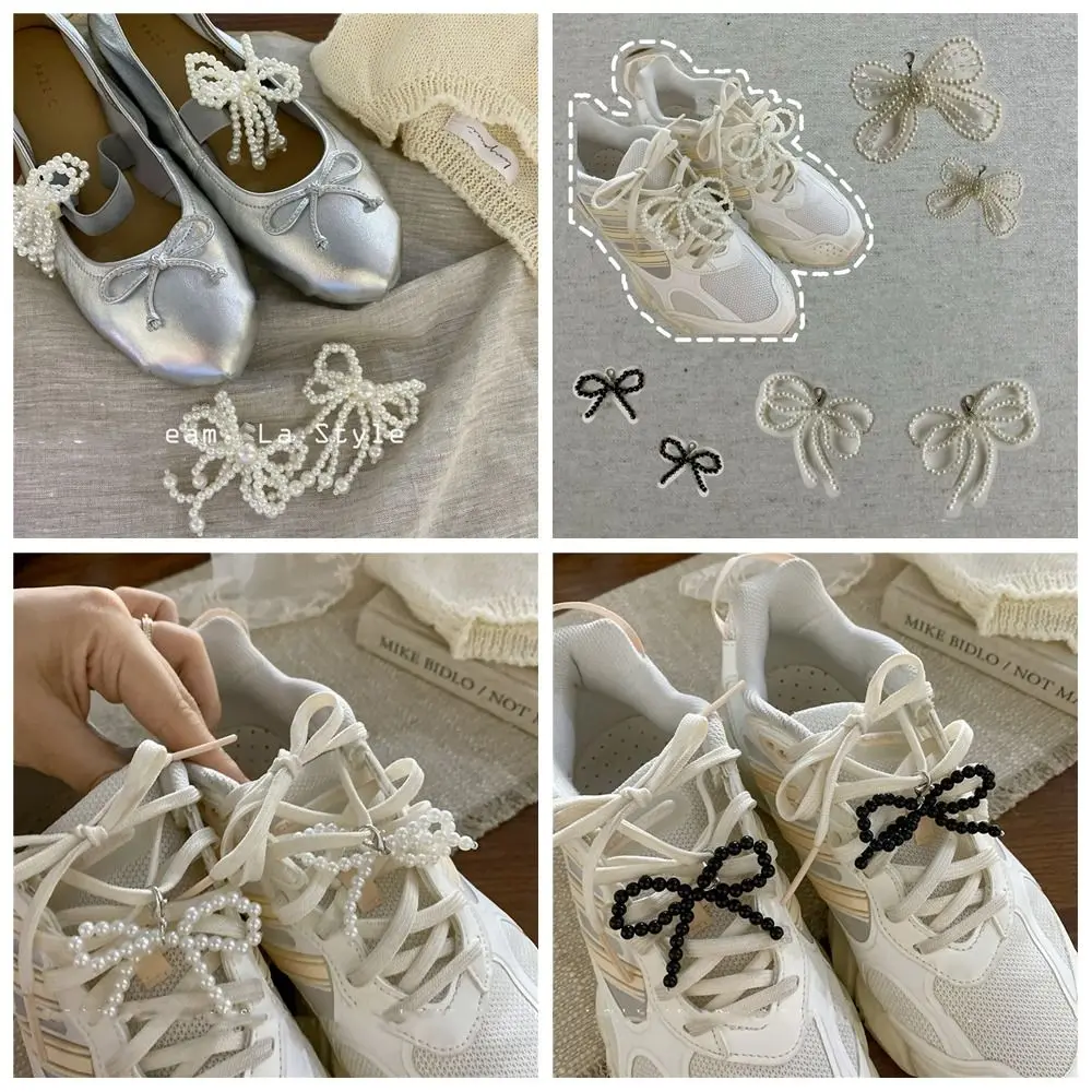 Metal Snap Bowknot Pearl Bow Shoes Buckle Charm Tassel Shoes Flower Sneakers Decoration Elegant Silver Shoes Accessories Gifts
Metal Snap Bowknot Pearl Bow Shoes Buckle Charm Tassel Shoes Flower Sneakers Decoration Elegant Silver Shoes Accessories Gifts