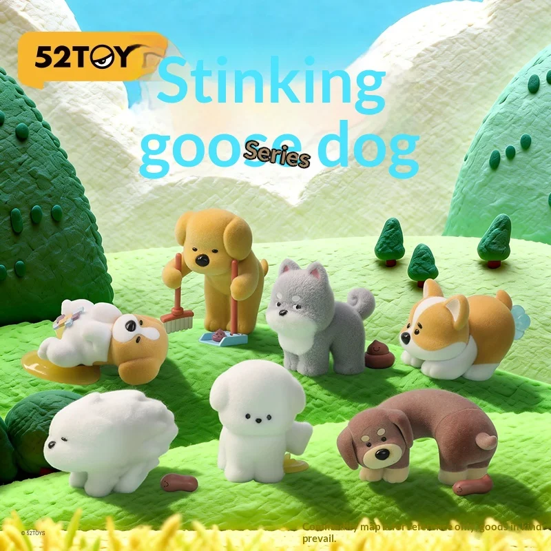 Коллекционная фигурка 52TOYS Blind Box Stinky Dog Series: модный флокированный настольный декор, милый подарок-сюрприз для коллекционеров
Коллекционная фигурка 52TOYS Blind Box Stinky Dog Series: модный флокированный настольный декор, милый подарок-сюрприз для коллекционеров