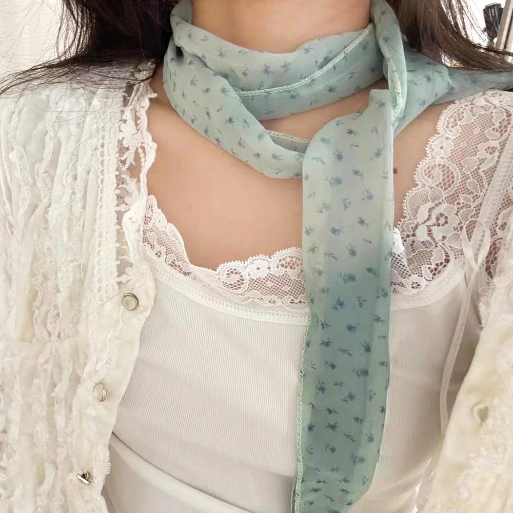 Lady Scarves Long Strip Scarf Women Summer Neck Sun Protection Silk Scarf Shawl Neck Strap Neckerchief Collar Decorations NEW
Lady Scarves Long Strip Scarf Women Summer Neck Sun Protection Silk Scarf Shawl Neck Strap Neckerchief Collar Decorations NEW