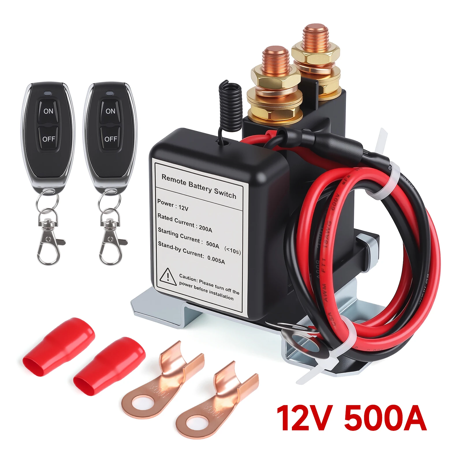 Новый 500A 12V беспроводной противоугонный предотвращающий слив аккумулятора, сильноточный дистанционный изолятор, отключение аккумулятора, аварийный выключатель для автомобиля, грузовика
Новый 500A 12V беспроводной противоугонный предотвращающий слив аккумулятора, сильноточный дистанционный изолятор, отключение аккумулятора, аварийный выключатель для автомобиля, грузовика