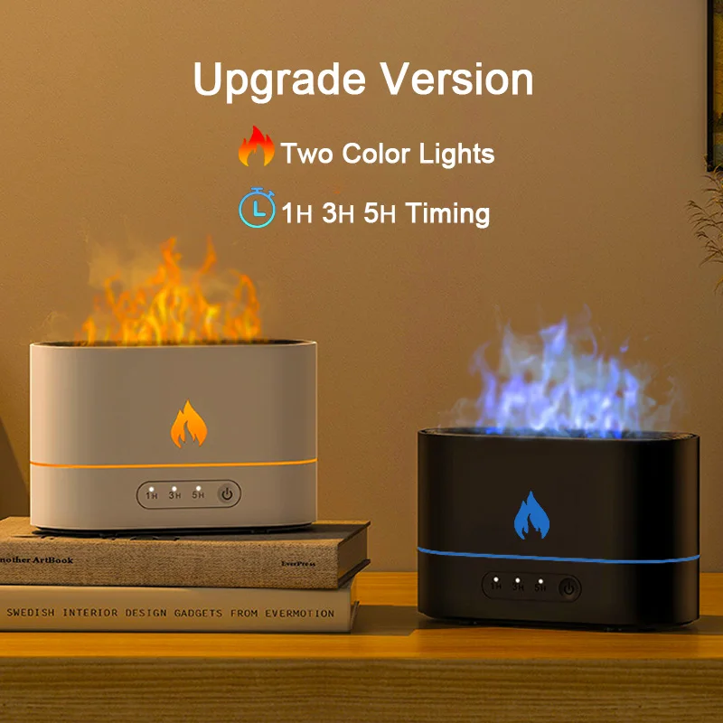 Светодиодный ночник с имитацией пламени и резервуаром для воды 180 мл, увлажнитель воздуха, подходящий для спальни, гостиной, декоративсветильник светильник с USB для комнаты 
Светодиодный ночник с имитацией пламени и резервуаром для воды 180 мл, увлажнитель воздуха, подходящий для спальни, гостиной, декоративсветильник светильник с USB для комнаты