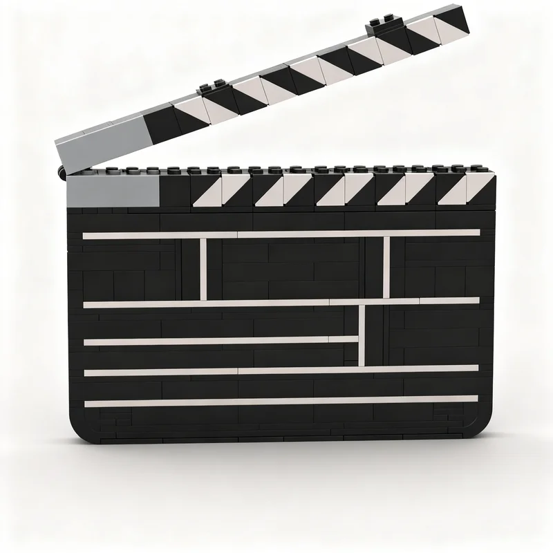 275PCS MOC Creative Model Director S Clapperboard Tribute Filmmaking Collectible Display DIY Building Blocks Gift Collection Set
275PCS MOC Creative Model Director S Clapperboard Tribute Filmmaking Collectible Display DIY Building Blocks Gift Collection Set