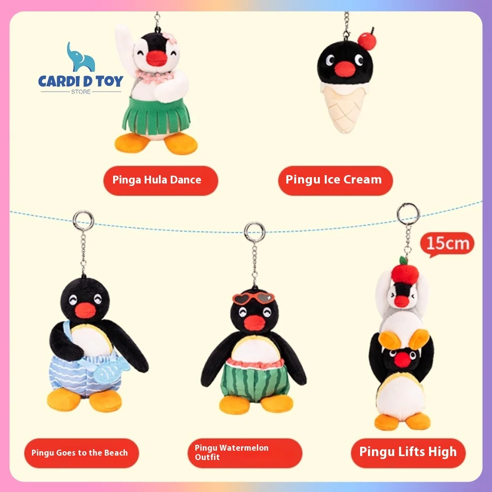 Officially Licensed Pingu Toy Popup Event Same Style Keychain Series Penguin Doll Merchandise Keychains Perfect Gift
Officially Licensed Pingu Toy Popup Event Same Style Keychain Series Penguin Doll Merchandise Keychains Perfect Gift