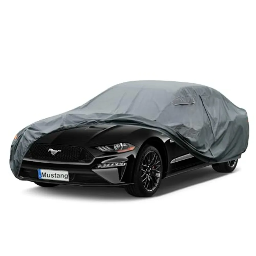 Premium Car Cover for Ford Mustang: 16-Layer Heavy-Duty Waterproof All-Weather Protection with Zipper Doors, UV-Resistant, Dust
Premium Car Cover for Ford Mustang: 16-Layer Heavy-Duty Waterproof All-Weather Protection with Zipper Doors, UV-Resistant, Dust
