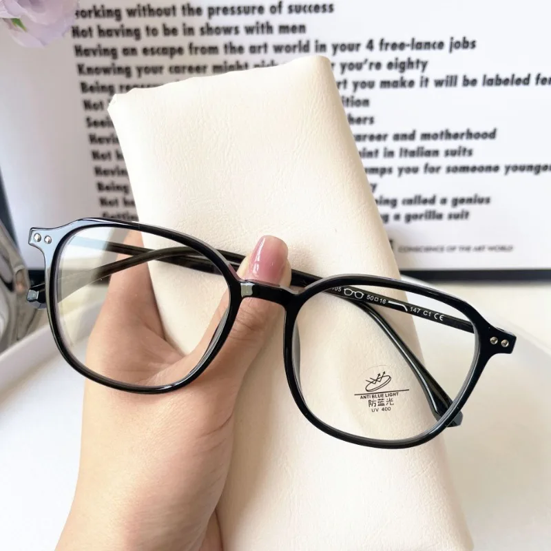2025 Korean Style Oversized Blue Light Glasses, TR90 Ultra Lightweight Frame UV400 No Makeup Look for Women & Men
2025 Korean Style Oversized Blue Light Glasses, TR90 Ultra Lightweight Frame UV400 No Makeup Look for Women & Men