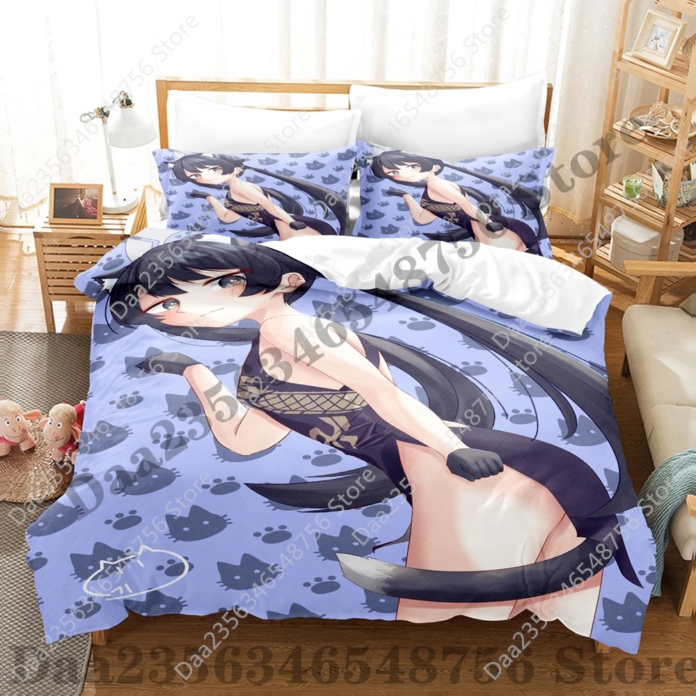 Ryuuge Kisaki Blue Archive Cat Print Bedding 3pcs Set Microfiber Soft Duvet Cover Pillowcases Kpop Room Decor For Gamers
Ryuuge Kisaki Blue Archive Cat Print Bedding 3pcs Set Microfiber Soft Duvet Cover Pillowcases Kpop Room Decor For Gamers