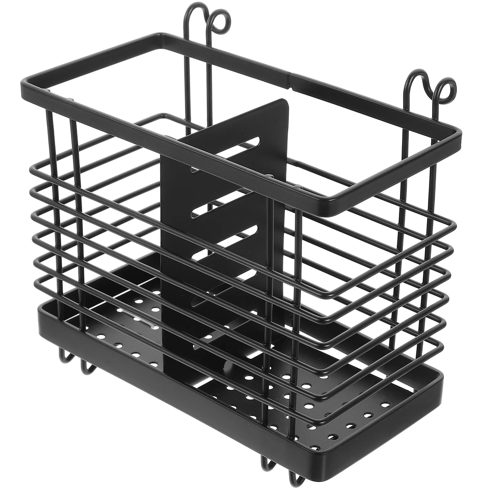 Iron Chopstick Holder Kitchen Desktop Utensil Holder Black Dual Use Chopstick Basket Cutlery Organizer Spoon Fork Storage Rack
Iron Chopstick Holder Kitchen Desktop Utensil Holder Black Dual Use Chopstick Basket Cutlery Organizer Spoon Fork Storage Rack