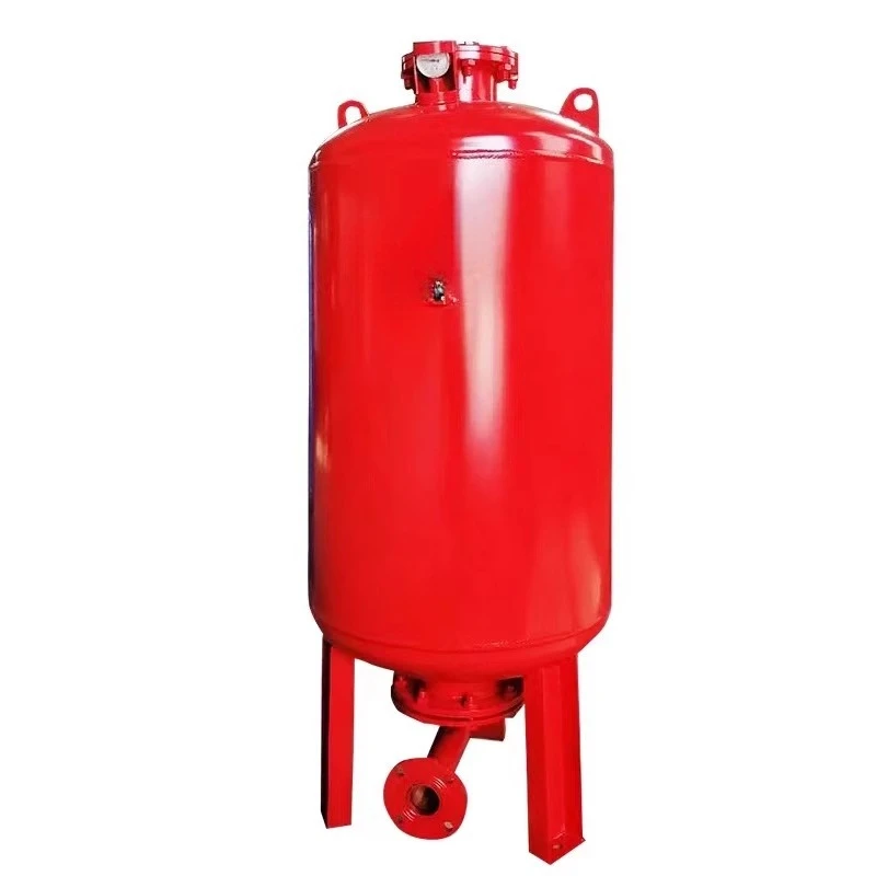 Vertical diaphragm type air pressure tank water supply equipment pressure tank constant pressure replenishment expansion
Vertical diaphragm type air pressure tank water supply equipment pressure tank constant pressure replenishment expansion