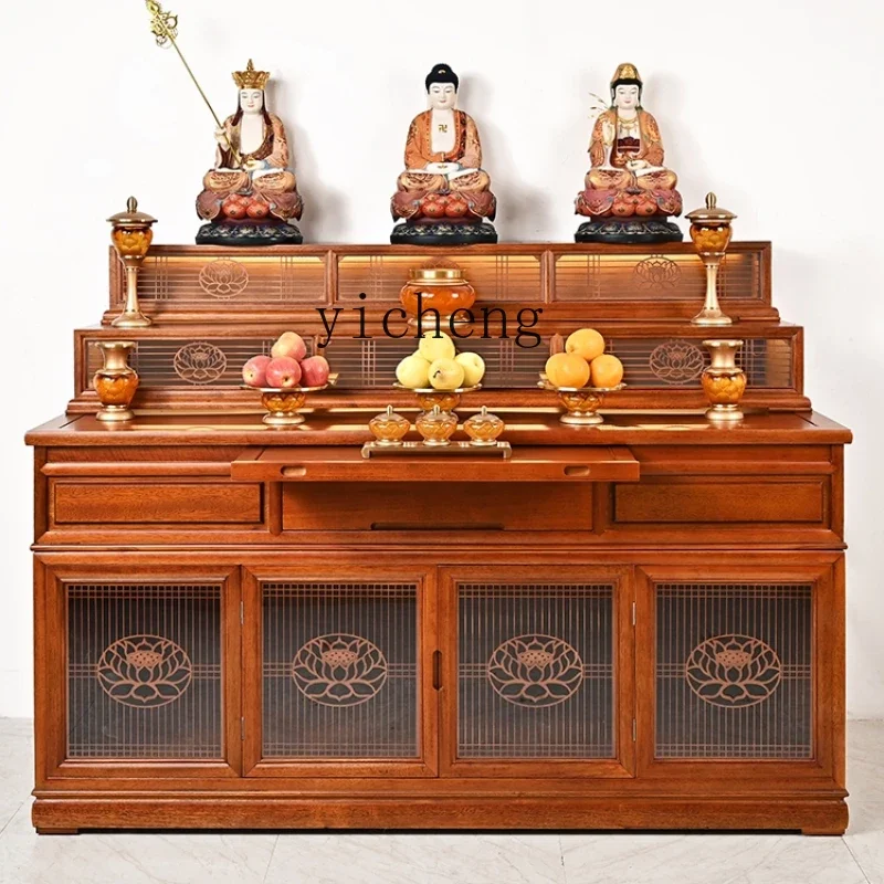ZC three-layer table niche cabinet for table Shentai household solid wood simple incense table
ZC three-layer table niche cabinet for table Shentai household solid wood simple incense table