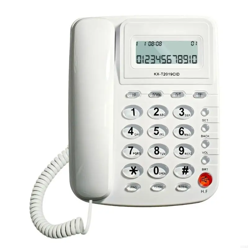 Corded Telephone Basic Landline Phone for Seniors Analog Home Phone with Call Display Small Desk Guest Room Telephone H8WD
Corded Telephone Basic Landline Phone for Seniors Analog Home Phone with Call Display Small Desk Guest Room Telephone H8WD