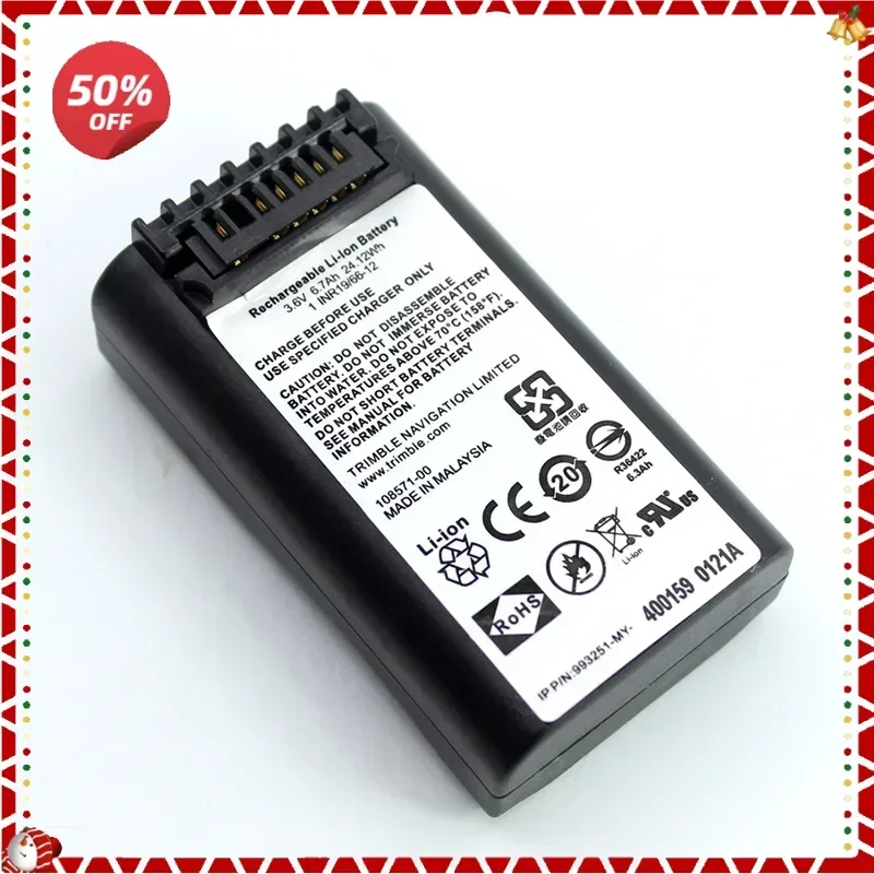 New Trimble 67201-01-SPN Trimble M3 DR 2 DR3 DR5 Battery Compatible Battery 8900084XXQ for Trimble M3 DR 2 3 5
New Trimble 67201-01-SPN Trimble M3 DR 2 DR3 DR5 Battery Compatible Battery 8900084XXQ for Trimble M3 DR 2 3 5