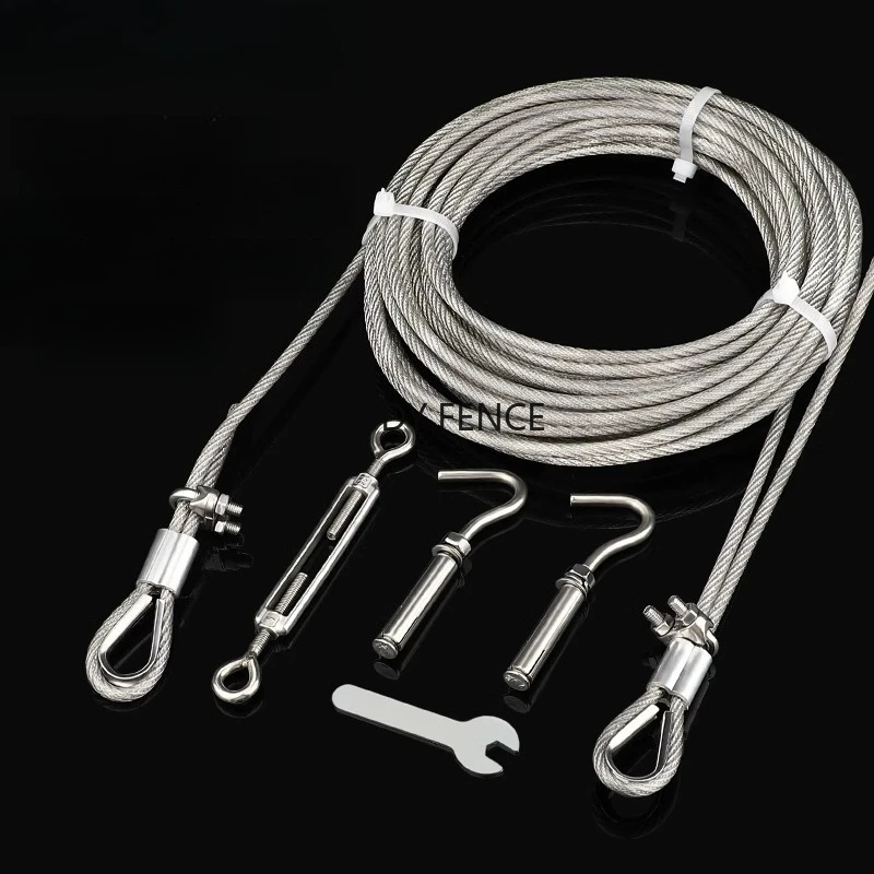 304 Stainless Steel Wire Rope Diameter 3mm Grape Trellis Steel Wire Rope Clothesline Curtain Balcony Rope Hardware Accessories
304 Stainless Steel Wire Rope Diameter 3mm Grape Trellis Steel Wire Rope Clothesline Curtain Balcony Rope Hardware Accessories