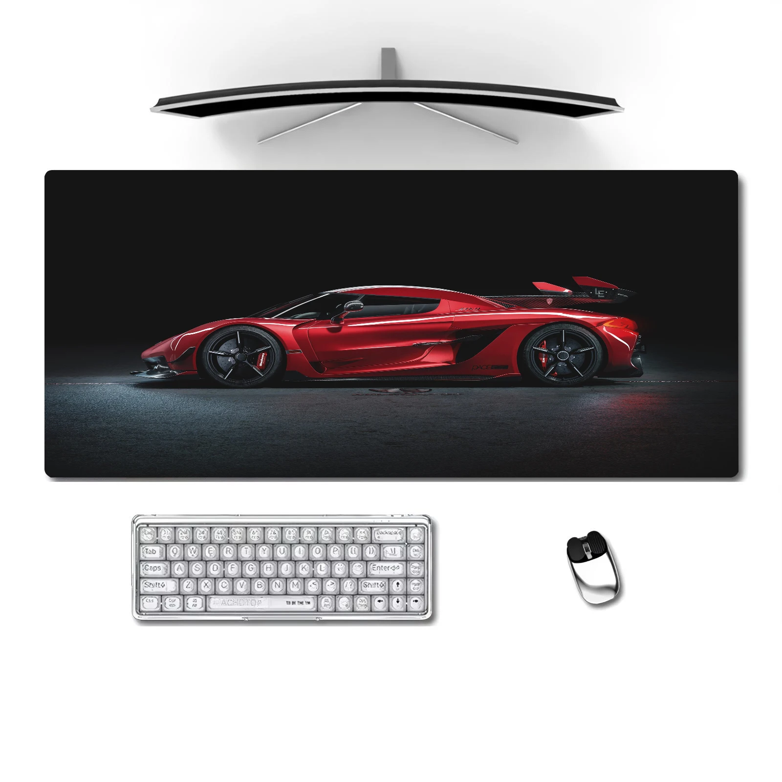 Red Super Sports Car Large Size Anti-slip Rubber Mouse pad XXL Computer Gaming accessories Keyboard Desktop Decor Mat for Office
Red Super Sports Car Large Size Anti-slip Rubber Mouse pad XXL Computer Gaming accessories Keyboard Desktop Decor Mat for Office