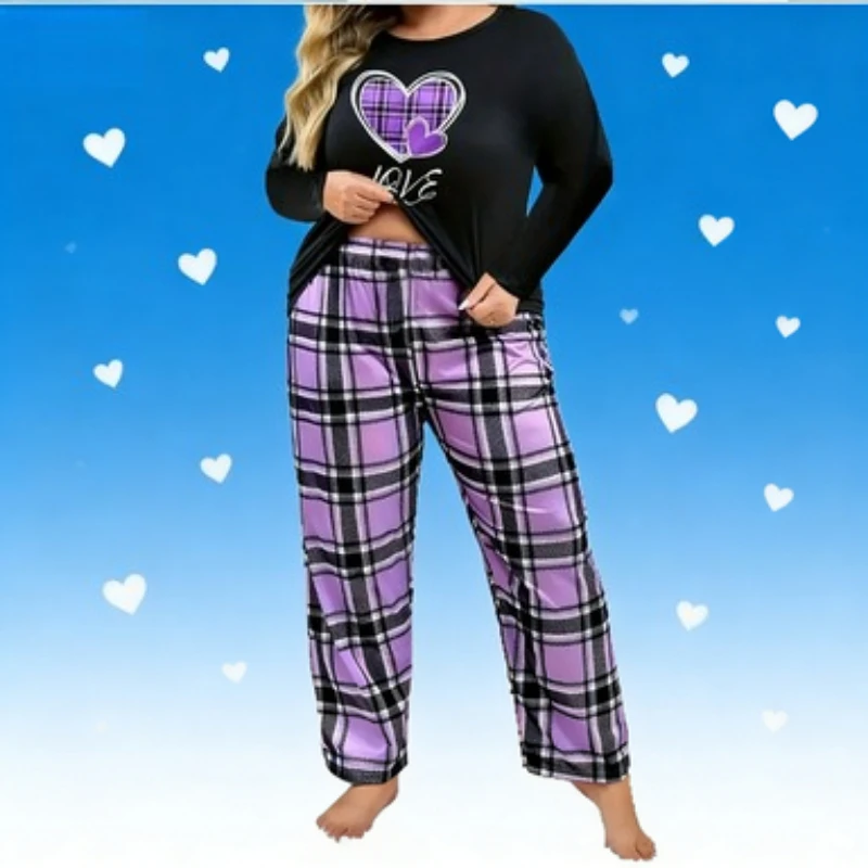 Новый женский костюм: свободные брюки большого размера и футболка с длинным рукавом и принтом в стиле кэжуал
Новый женский костюм: свободные брюки большого размера и футболка с длинным рукавом и принтом в стиле кэжуал