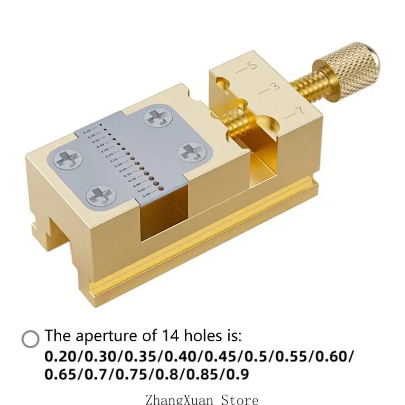 Watch Repair Tool Copper Benches Vises for Holding Hands and Wheel 11 Hole/14 Hole Clamping Plate Hand Tool Watchmaker 3XUF
Watch Repair Tool Copper Benches Vises for Holding Hands and Wheel 11 Hole/14 Hole Clamping Plate Hand Tool Watchmaker 3XUF