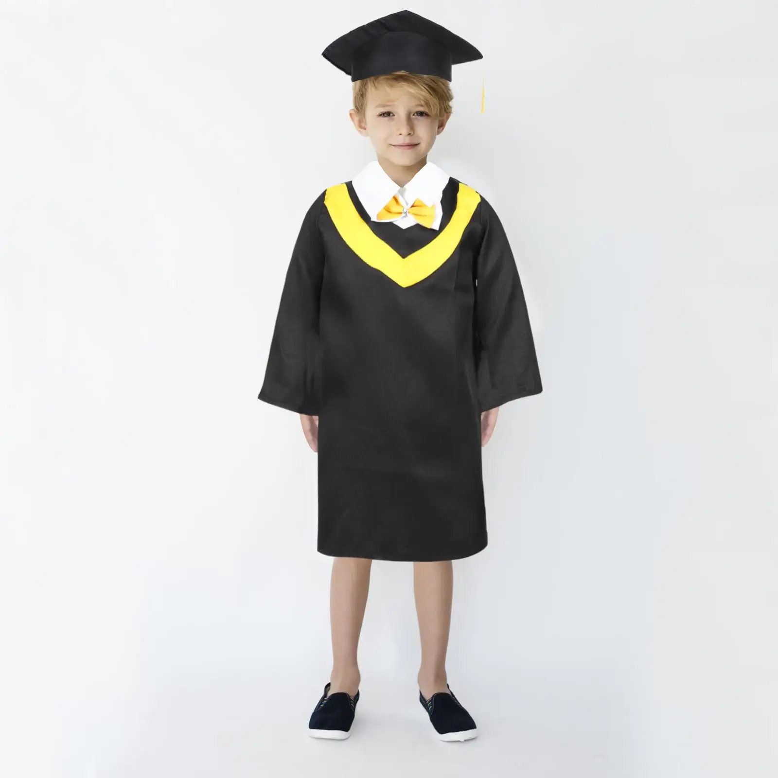 Graduation Gown Kids Doctor Hat Tassel Outfit Preschool Dress Costume Prop Party Lightweight Safe Material Workmanship
Graduation Gown Kids Doctor Hat Tassel Outfit Preschool Dress Costume Prop Party Lightweight Safe Material Workmanship