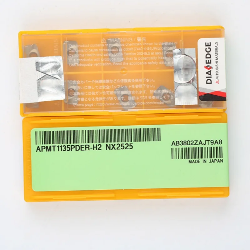 APMT1135PDER-H2 NX2525 CNC turning tool blade milling carbide inserts High-Quality Precision Cutting Tools 10Pcs
APMT1135PDER-H2 NX2525 CNC turning tool blade milling carbide inserts High-Quality Precision Cutting Tools 10Pcs
