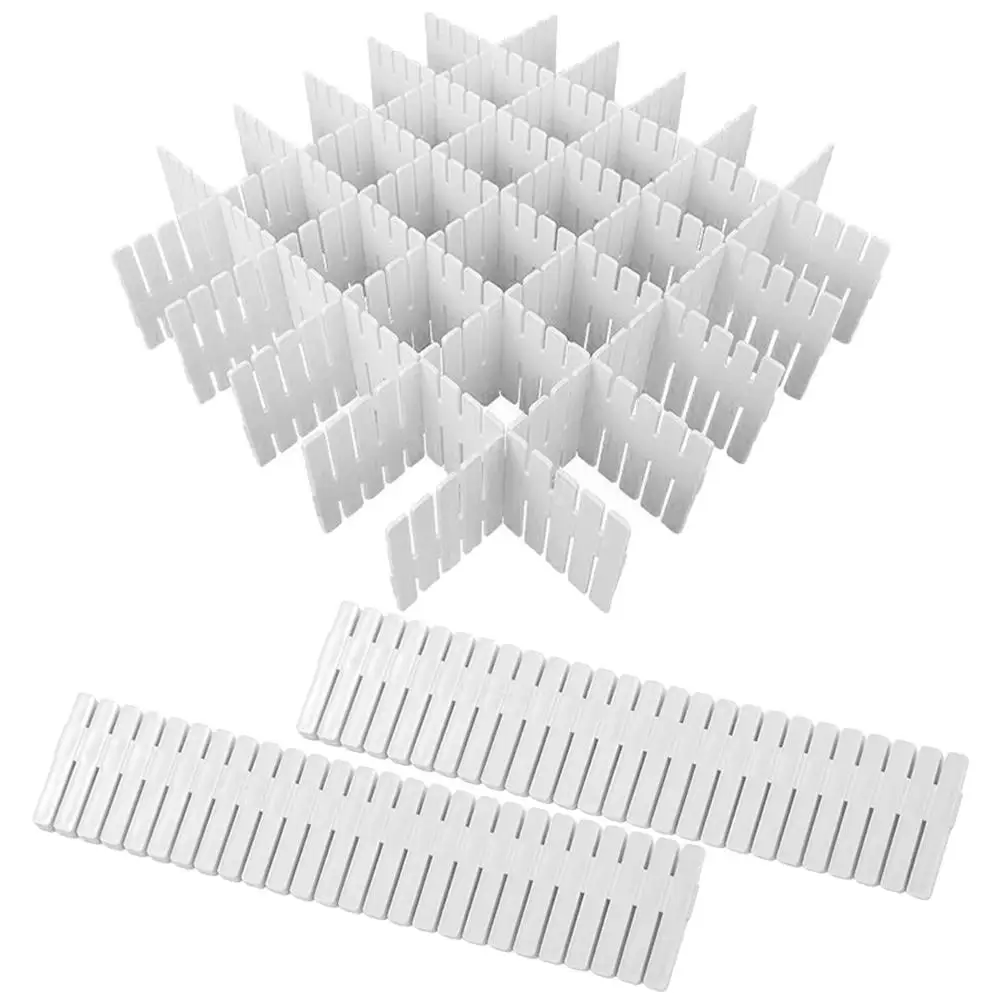 12pcs Drawer Dividers Storage Partition White 45x7cm Adjustable Diy Sub-grid Separators Organizers Socks Household Flexible Pp
12pcs Drawer Dividers Storage Partition White 45x7cm Adjustable Diy Sub-grid Separators Organizers Socks Household Flexible Pp