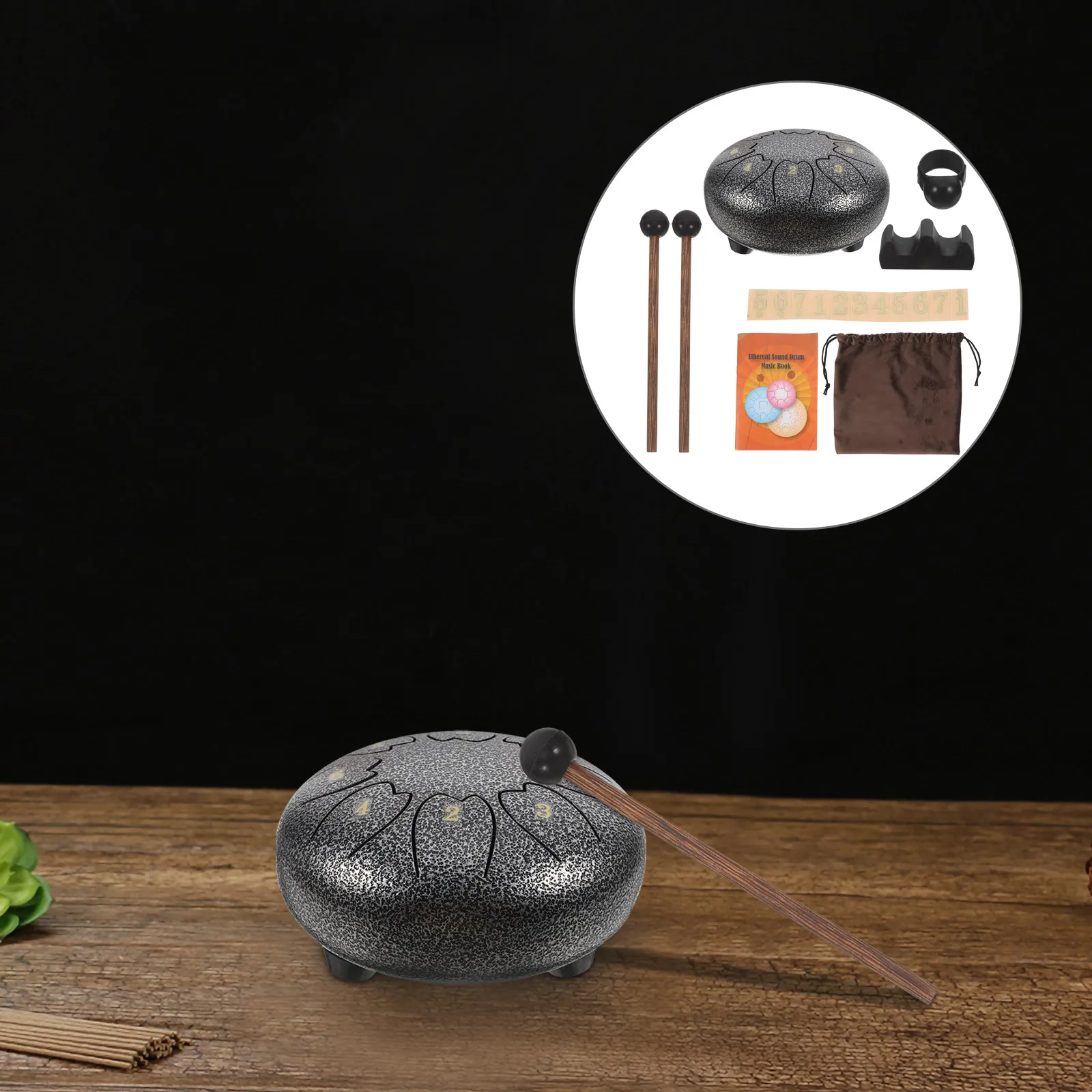 Ethereal Drum Pocket Steel Tongue Handpan Instrument Percussion Music Musical Instruments Keyboard 
Ethereal Drum Pocket Steel Tongue Handpan Instrument Percussion Music Musical Instruments Keyboard