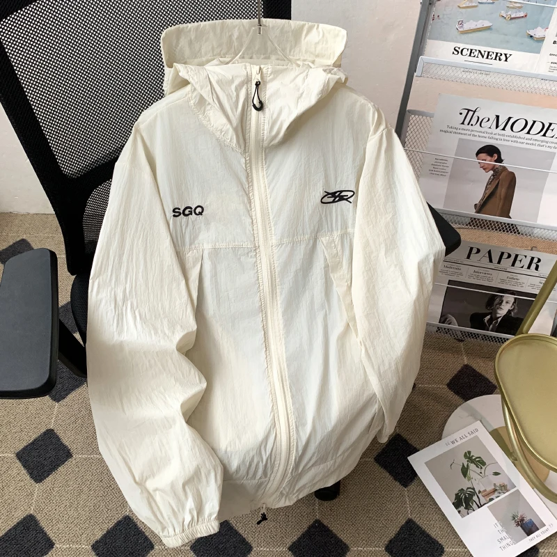 Outdoor Lightweight Men's Fiing Jaet Summer Sun Protection Clothing Couples Match Loose Fit Long Sve Hooded Jaet
Outdoor Lightweight Men's Fiing Jaet Summer Sun Protection Clothing Couples Match Loose Fit Long Sve Hooded Jaet