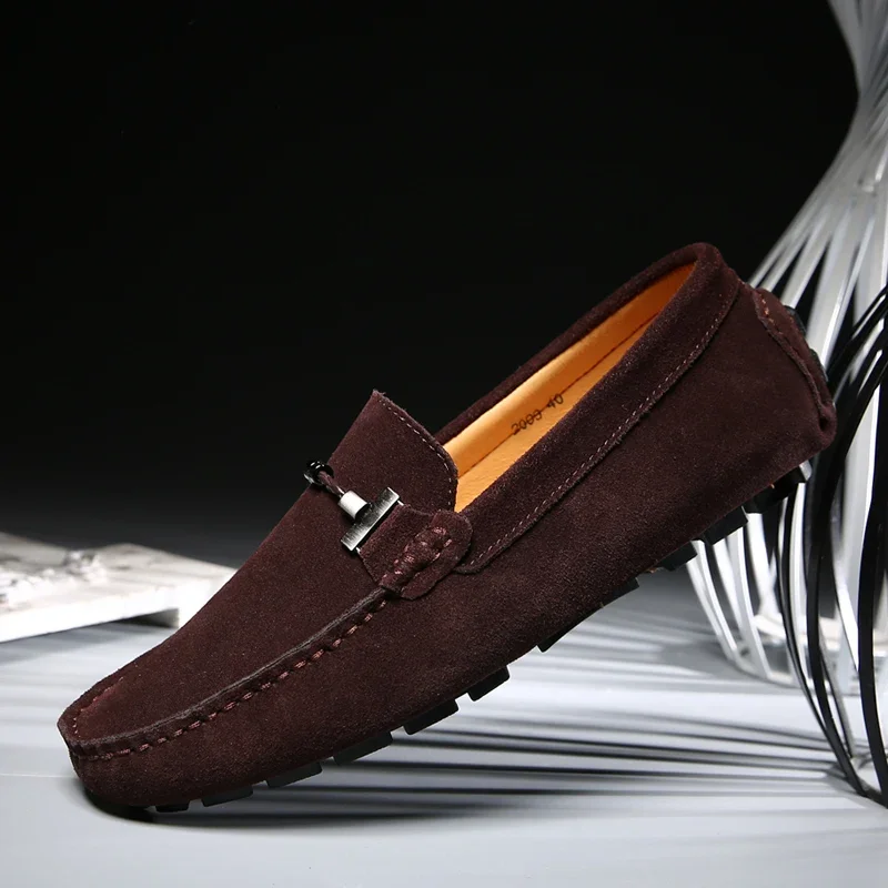 Men's Shoes Fashion Suede Soft Men Loafers Designer Moccasins Slip on Men's Sneakers Driving Shoes Men Lazy Shoes Handmade Flats
Men's Shoes Fashion Suede Soft Men Loafers Designer Moccasins Slip on Men's Sneakers Driving Shoes Men Lazy Shoes Handmade Flats