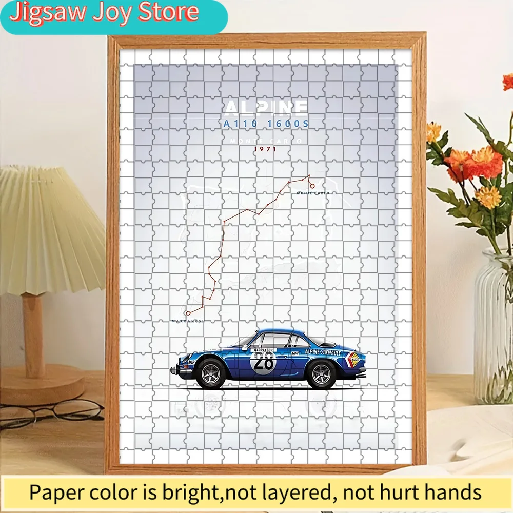 Paper Jigsaw Puzzle Alpine A110 1600S 1971 Monte Carlo Rally Classic Sports Car Art Print Wall Decor Vintage Racing Track Map Po
Paper Jigsaw Puzzle Alpine A110 1600S 1971 Monte Carlo Rally Classic Sports Car Art Print Wall Decor Vintage Racing Track Map Po
