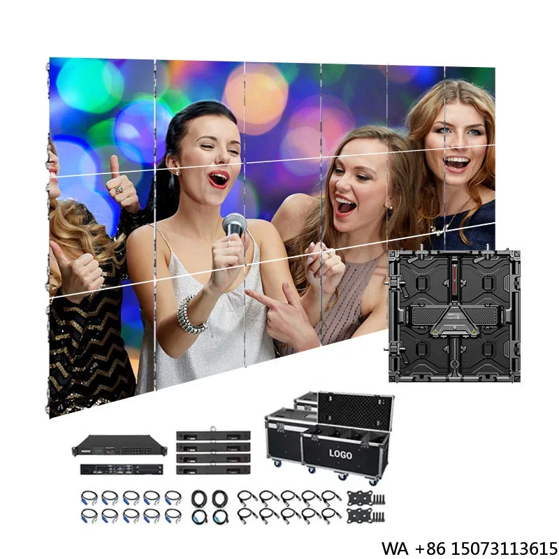 Indoor Outdoor LED Rental Display for Church Stage Backdrop Advertising Video Wall
Indoor Outdoor LED Rental Display for Church Stage Backdrop Advertising Video Wall