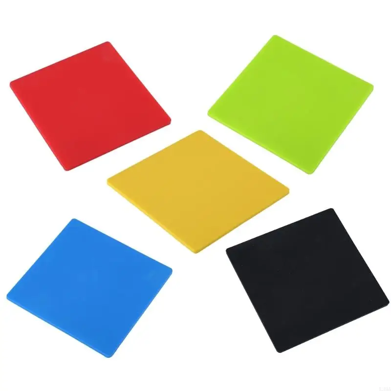 L38A Stable Silicone Drink Coasters Square Silicone Coasters Nonslip Table Protect for Cups Mugs and Bottles Black
L38A Stable Silicone Drink Coasters Square Silicone Coasters Nonslip Table Protect for Cups Mugs and Bottles Black