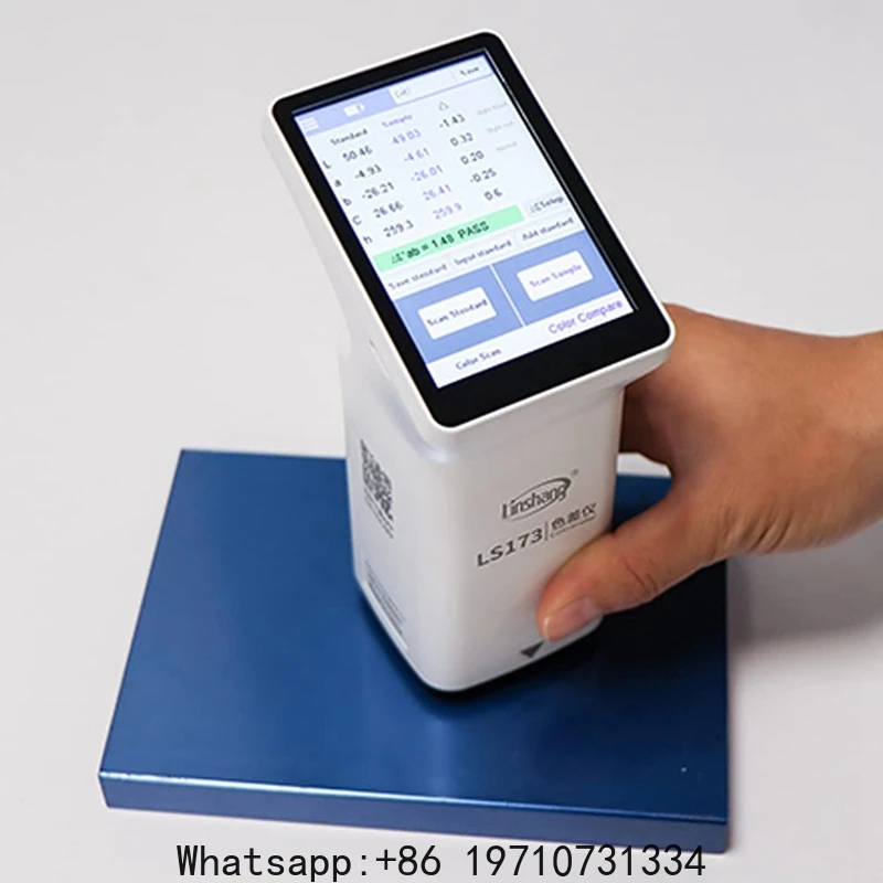 Linshang LS173 Smart Colorimeter Touch Screen Colorimeter For Coating Ceramic Plastic Paint Color Measurement Comparison
Linshang LS173 Smart Colorimeter Touch Screen Colorimeter For Coating Ceramic Plastic Paint Color Measurement Comparison