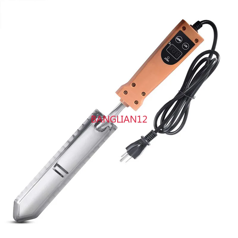 Digital temperature control electric honey cutting tool, cutting honey and beeswax caps
Digital temperature control electric honey cutting tool, cutting honey and beeswax caps