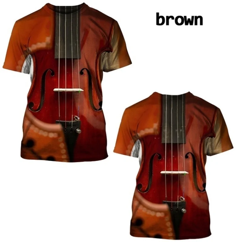 Tshirts Instruments Violin 3D Print Men Summer Tees Streetwear Round Neck Short Sleeve TShirt Oversized Women kids Tops Clothes
Tshirts Instruments Violin 3D Print Men Summer Tees Streetwear Round Neck Short Sleeve TShirt Oversized Women kids Tops Clothes