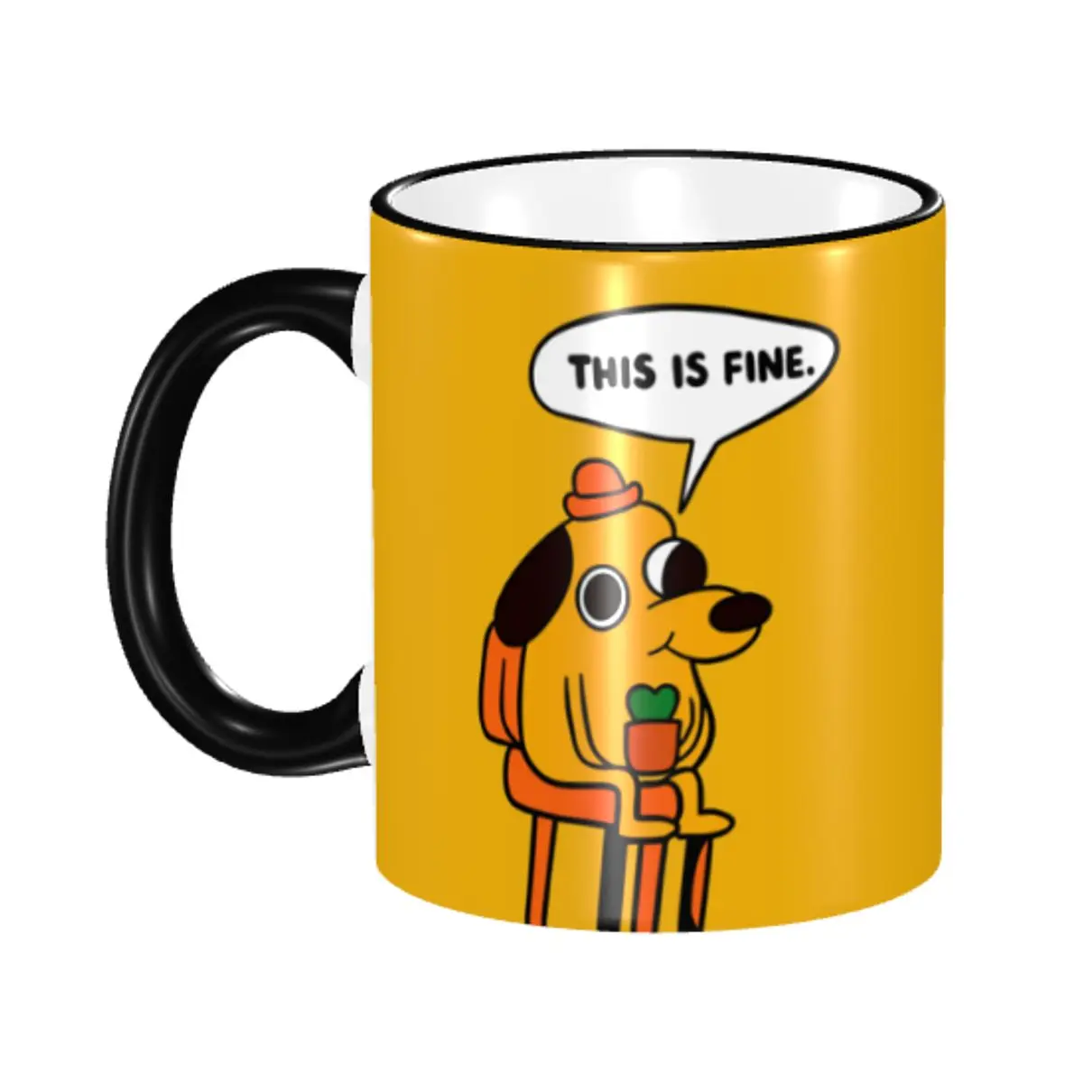 Custom I Am Fine Everything Is Fine Mug Funny Sarcastic Dog Ceramic Coffee Mug Cup Creative Present
Custom I Am Fine Everything Is Fine Mug Funny Sarcastic Dog Ceramic Coffee Mug Cup Creative Present