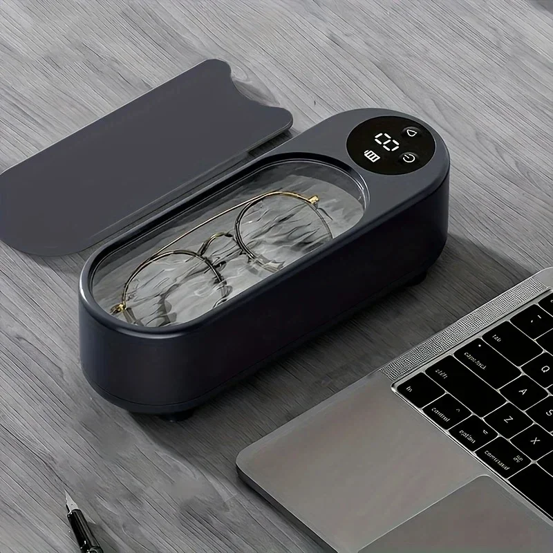 USB Rechargeable Portable Ultrasonic Eyeglasses Cleaner Electric Glasses Cleaning Machine Personal Care Tool for Home Use
USB Rechargeable Portable Ultrasonic Eyeglasses Cleaner Electric Glasses Cleaning Machine Personal Care Tool for Home Use