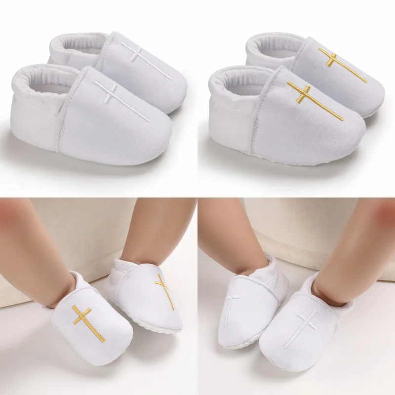 Infant Pre-Walker Shoes Baby Shoes 0-18M Boys Girls White Baptism Shoes Soft Sole Comfort Casual Footwear
Infant Pre-Walker Shoes Baby Shoes 0-18M Boys Girls White Baptism Shoes Soft Sole Comfort Casual Footwear