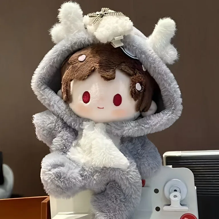 Handmade 40cm Cotton Sitting Doll Kawaii Dragon Horn Jumpsuit Plush Dolls Outfit Clothes Cos Suit No Doll
Handmade 40cm Cotton Sitting Doll Kawaii Dragon Horn Jumpsuit Plush Dolls Outfit Clothes Cos Suit No Doll