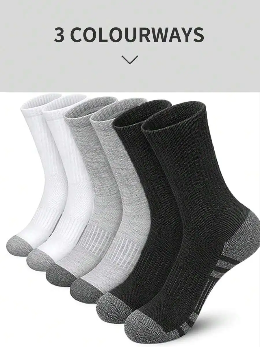 Mens Sports Socks Mid-Calf Breathable Mesh Towel Sole Non-Slip Shock Absorption Gym Basketball Football Cycling
Mens Sports Socks Mid-Calf Breathable Mesh Towel Sole Non-Slip Shock Absorption Gym Basketball Football Cycling
