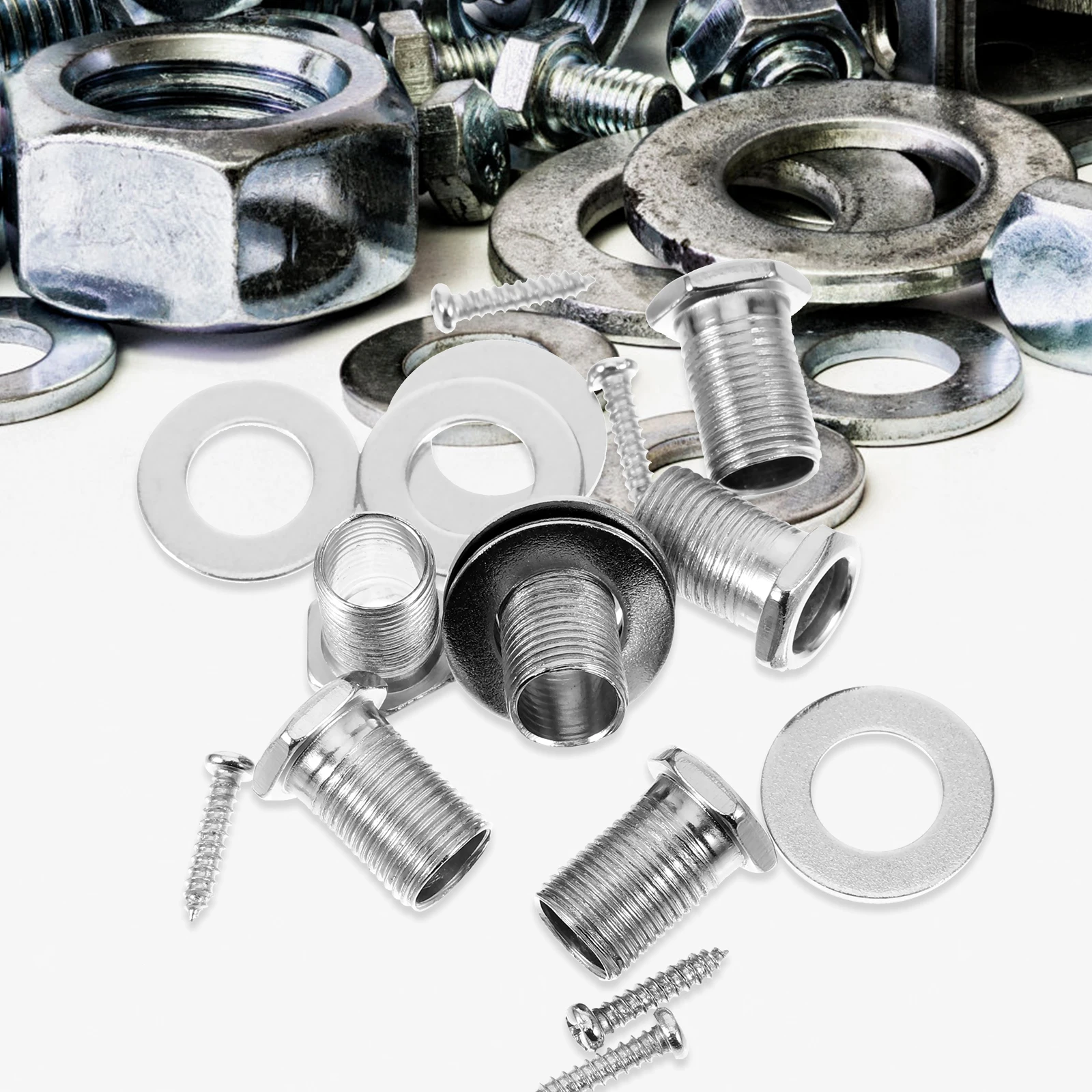 6 Sets Guitar Tuner Accessories Acoustic Washers Tuning Machines Neck Screws Nuts
6 Sets Guitar Tuner Accessories Acoustic Washers Tuning Machines Neck Screws Nuts